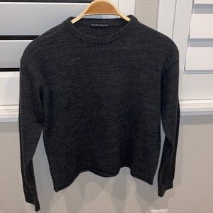 brandy melville dark grey sweater